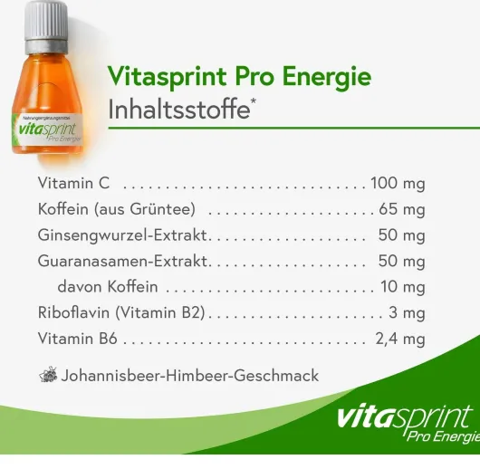 Vitasprint Pro Energie 24 Fläschchen