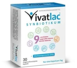 Vivatlac Synbiotikum 30 Magensaftresistente Kapseln