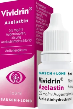 Vividrin Azelastin 0,5 mg je ml Augentropfen