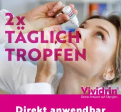 Vividrin Azelastin 0,5 mg je ml Augentropfen