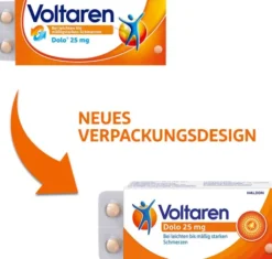 Voltaren Dolo 25 mg 20 überzogene Tabletten