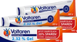 Voltaren Schmerzgel forte 2 x 180 g Gel