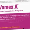 Vomex A Kinder-Suppositorien 70 mg Forte 5 Zäpfchen