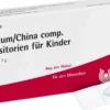 Wala Aconitum China Comp. 10 X 1 G Kinder-Suppositorien