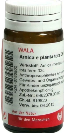 Wala Arnica E Planta Tota D6 20 G Globuli