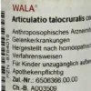 Wala Articulatio Talocruralis Comp. 20 G Globuli