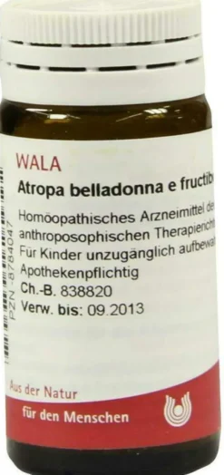 Wala Atropa Belladonna E Fructibus D6 20 G Globuli