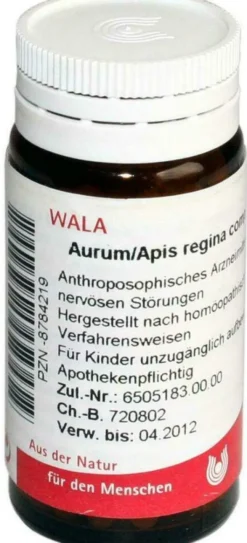 Wala Aurum Apis Regina Comp. 20 G Globuli