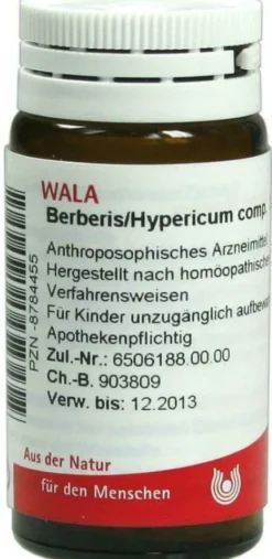 Wala Berberis Hypericum Comp. 20 G Globuli