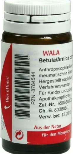Wala Betula Arnica Comp. 20 G Globuli