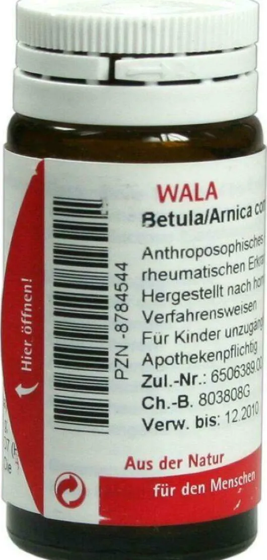 Wala Betula Arnica Comp. 20 G Globuli
