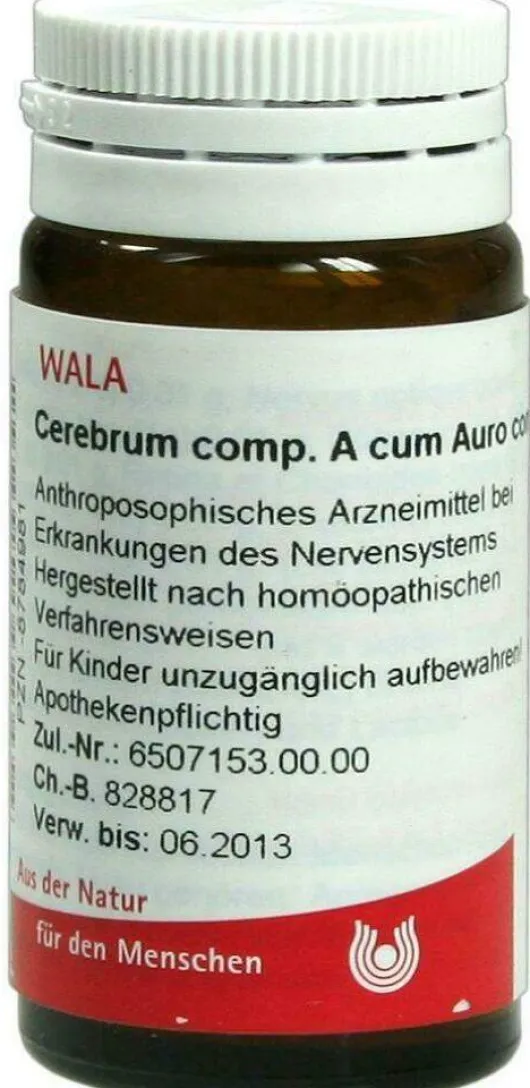 Wala Cerebrum Comp. A Cum Auro Comp. 20 G Globuli