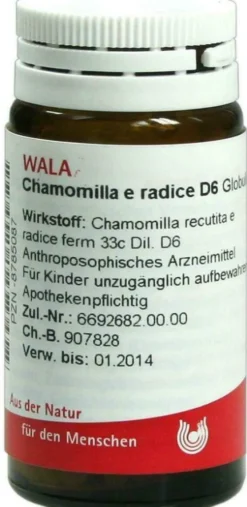 Wala Chamomilla E Radix D6 20 G Globuli