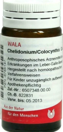 Wala Chelidonium Colocynthis 20 G Globuli