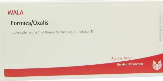Wala Formica Oxalis 10 X 1 ml Ampullen