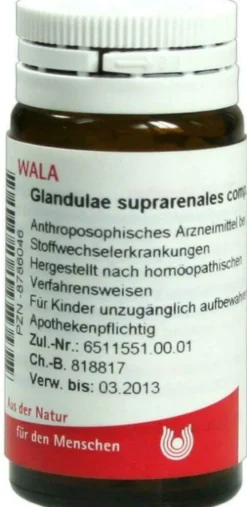 Wala Glandulae Suptrarenales Comp. 20 G Globuli