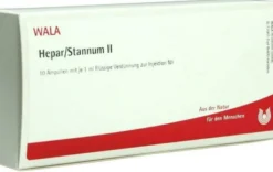 Wala Hepar Stannum II 10 X 1 ml Ampullen