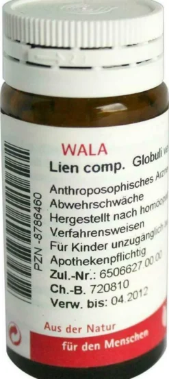 Wala Lien Comp. Velati 20 G Globuli