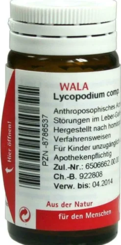 Wala Lycopodium Comp. Velati 20 G Globuli