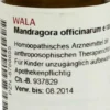 Wala Mandragora Officinarium E Radice D4 20 G Globuli