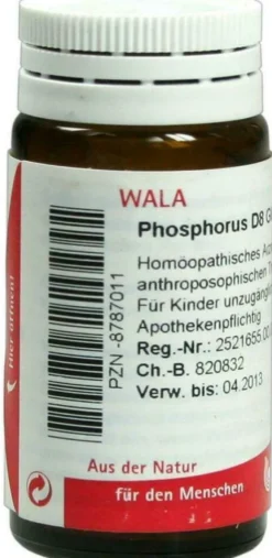 Wala Phosphorus D8 20 G Globuli