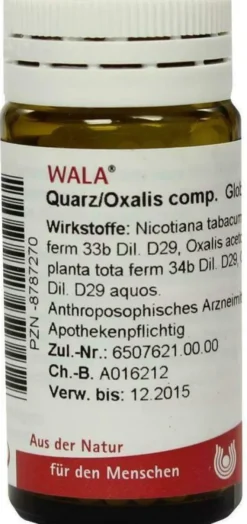 Wala Quarz- Oxalis Comp. 20 G Globuli