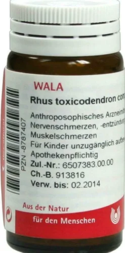 Wala Rhus Toxicondendron Comp. 20 G Globuli
