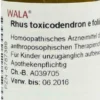 Wala Rhus Toxicondendron E Foliis D30 20 G Globuli