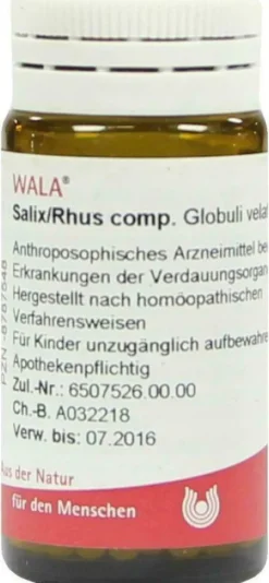 Wala Salix Rhus Comp. 20 G Globuli
