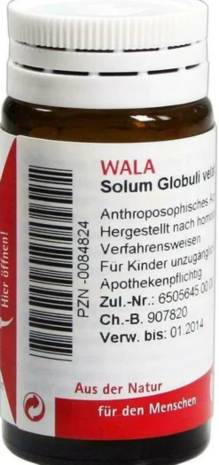 Wala Solum Velati 20 G Globuli