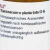 Wala Taraxacum E Plant.Tota D6 20 G Globuli