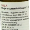 Wala Thuja E Summitatibus D12 20 G Globuli