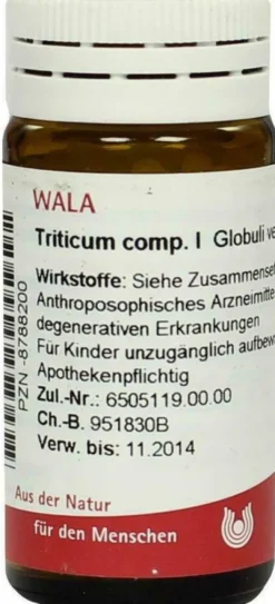 Wala Triticum Comp. I 20 G Globuli