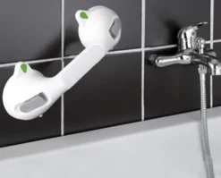 Wandgriff SECURA, 29 cm Saugnapf mit Saugnapf und Ampelsystem