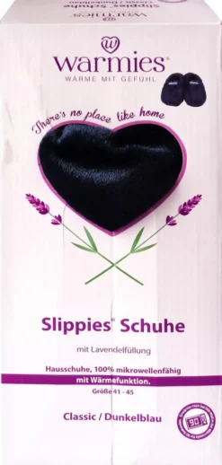 Warmies Slippies Schuhe Classic Gr.41 - 45 Dunkelblau 1 Paar