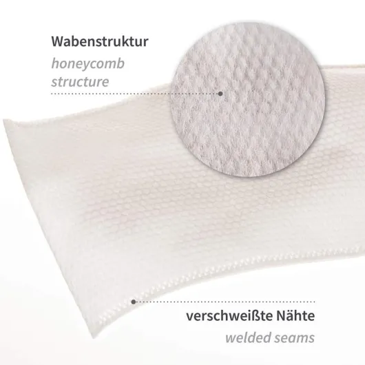 Waschhandschuh Soft Spunlace 15 x 22 cm 50 Stück
