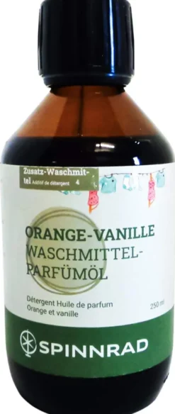 Waschmittelparfümöl Orange-Vanille 250 ml