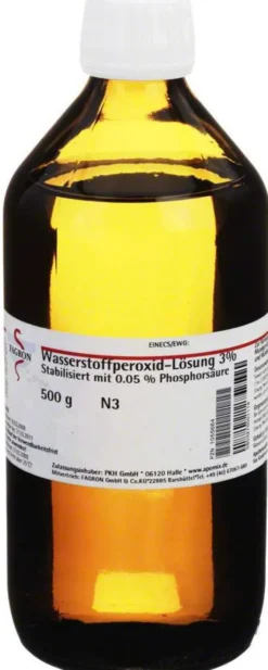 Wasserstoffperoxid Lösung 3% 500 G Lösung