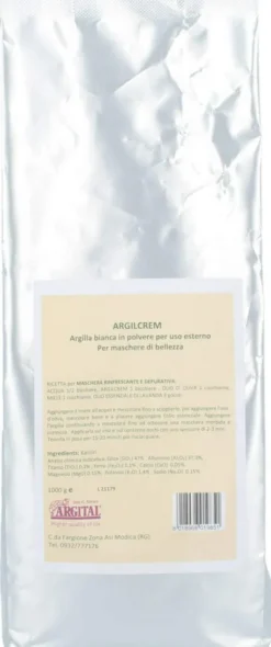 Weisse Tonerde Kaolin Pulver 1000 G