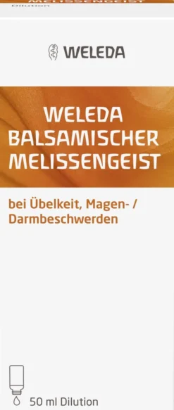 Weleda Balsamischer Melissengeist 50 ml Dilution