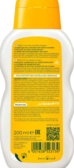 Weleda Calendula Pflegemilch