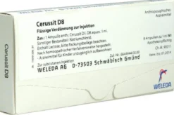 Weleda Cerussit D8 8 X 1 ml Ampullen