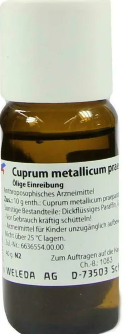 Weleda Cuprum Metallicum Praeparatum 0,4%