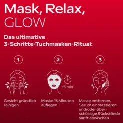 Weleda Exo Boost Firm & Lift Tuchmaske Granatapfel 20 ml
