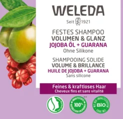 Weleda Festes Shampoo Volumen & Glanz 50 G