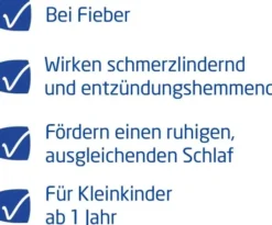 Weleda Fieber und Zahnungszäpfchen 10 Stück