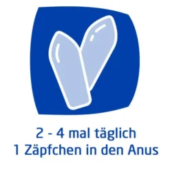 Weleda Fieber und Zahnungszäpfchen 10 Stück