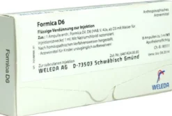 Weleda Formica D6 8 X 1 ml Ampullen