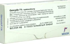 Weleda Gencydo 1% 8 Injektionslösung