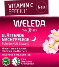 Weleda Glättende Nachtpflege Wild Rose & Weißer Tee 40 ml